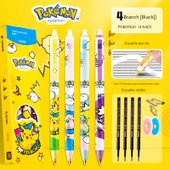 Silinebilir Jel Kalem - 0.5mm - 4+10 Siyah - Silinebilir Silgi thumbnail 1