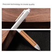 Minimalist Jel Kalem - 0.5mm - Beech Wood - Siyah Mürekkep - 4