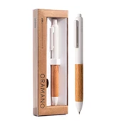 Minimalist Jel Kalem - 0.5mm - Beech Wood - Siyah Mürekkep - 3
