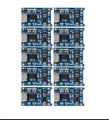 TP4056 Micro USB 1S 3.7V LiPo, Li-ion Pil BMS Korumalı Şarj Devresi - 10 Adet thumbnail 2