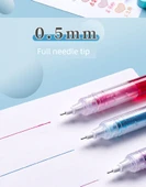 Hızlı Kuruyan Kalem - Siyah Mürekkep - 0.5mm - 20 Adet - Düz Mürekkep - 9