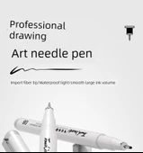 İğne Kalem - Morandi Renk 0.5mm 4'lü Paket - 9