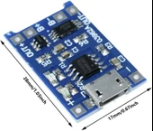 TP4056 Micro USB 1S 3.7V LiPo, Li-ion Pil BMS Korumalı Şarj Devresi - 10 Adet thumbnail 4