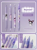 Silinebilir Jel Kalem 0.5mm - Panda Kristal Mavi - 6