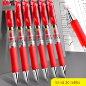 K35 Kırmızı Kalem - 6 Adet + 20 Yedek Mühür - 2