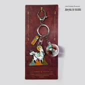Dunhuang Müzesi Hayvanlar Dekoratif Taş Anahtarlık Çift Hediyesi - 2
