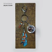 Dunhuang Müzesi Hayvanlar Dekoratif Taş Anahtarlık Çift Hediyesi - 4