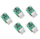 DC 5V 1200 mA USB Çıkışı Voltaj Yükseltici Regülatör Kartı - Step Up - 5 Adet thumbnail 1