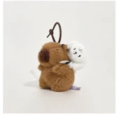 Kapibara Peluş Anahtarlık - Kaplumbağa Çekme - 8