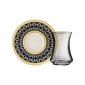 Sandro Moreno 1453 Şangay Gold 12 Parça 6 Kişilik Çay Seti 110 Ml Ar210363 - 3