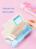 Deli Kırtasiye Kutusu - Aqua Mavi Küçük Aç Tüfek Ormanı - 6