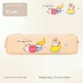 Deli Karikatür Oxford Kumaş Kalemlik - Haki - 1