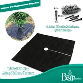 Ağaç Taban Örtüsü 160x160 10 Adet Bsr Garden - 1