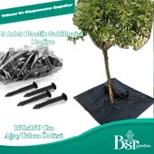 Ağaç Taban Örtüsü 160x160 10 Adet Bsr Garden - 6