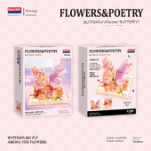 Kelebek Çiçek Yapı Blokları - Müzik - Kiraz Çiçeği Aşkı (Toz Kapağı + Atmosfer Lambası) - 5