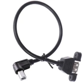 USB Dişi Kare Yazıcı Kablosu - Düz Baş - 1m - 4