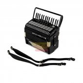 Akordeon Weltmeister Juwel 30-72-III-5 Siyah WM-01010098 - 2