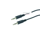3.5mm Ses Aux Kablosu - 0.3 metre Çift Bükme 3.5-3.5 - 3