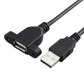 USB 2.0 Uzatma Kablosu - 0.5m Düz Uç - 1