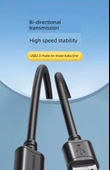 USB Veri Kablosu - 1.5m - Siyah - 7