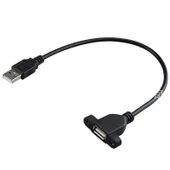 USB 2.0 Uzatma Kablosu - 0.5m Düz Uç - 6
