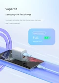 USB-C ile USB-C Şarj Kablosu - Mavi - 2m - 8