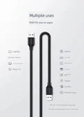 USB 3.0 Alaşım Erkek Erkek Kablo - 1 m - 5