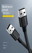 USB 3.0 Alaşım Erkek Erkek Kablo - 1 m - 4