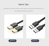 USB 2.0 Erkek Dişi Uzatma Kablosu - 1 m - 11