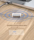 USB 2.0 Type-C Yazıcı Kablosu - 1m - 11