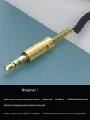 3.5mm Aux Kablo - Harman Kardon Siyah + Type-C Adaptör - 7