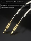 3.5mm Aux Kablo - Harman Kardon Siyah + Type-C Adaptör - 5