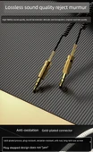 3.5mm Aux Kablo - Harman Kardon Siyah + Type-C Adaptör - 8