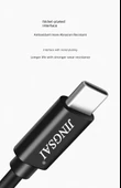 Type-C to DC15V3A Kablo - 1.5m - DC5.5mm Arayüz - 1A/1.5A/2A/2.5A - 12