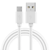 Hızlı Şarj Android Veri Kablosu USB - 3m - 2 Paket - Beyaz - 5
