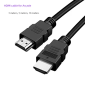 HDMI VGA AV Kablosu - 10m - 1