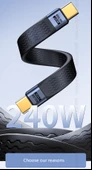 USB Raiden 3 Yüksek Hızlı Veri Kablosu - 0.13m - Apple Mobil Telefon USB Modeli - 7
