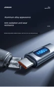 Type-C to Apple Dijital Ekran Adaptörü - PD 30W Hızlı Şarj - Lavanta Moru - 7