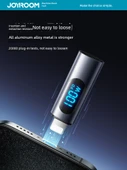 Type-C to Type-C Dijital Ekran Adaptörü - PD 100W 5A - Lavanta Moru - 2