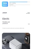 Type-C to Type-C Dijital Ekran Adaptörü - PD 100W 5A - Lavanta Moru - 10