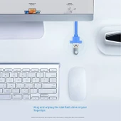 USB 3.0 Uzatma Kablosu - 1m - Kadın Kadın - 29mm Delik Aralığı - 5