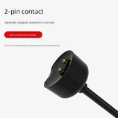 Xiaomi Mi Band 7 Şarj Kablosu - Kot Mavi Kordon - 4