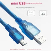 Mini USB Veri ve Şarj Kablosu - 1m - Siyah - 7