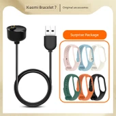 Xiaomi Mi Band 7 Şarj Kablosu - Kot Mavi Kordon - 2