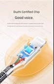 Apple Araç Kayıpsız Canlı Ses Kablosu - 1.8m - C100 Çip - Canlı Yayın - Gunmetal Mavi - 8