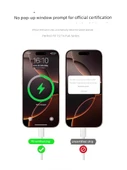 iPhone 15/16 45W Çift Type-C Örgü Hızlı Şarj Kablosu - 2.0 Metre - 10