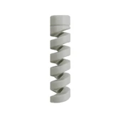 Spiral USB Kablo Koruyucu Kılıf - Gri - 30 Adet - 6