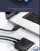 SATA'dan USB 2.0 Adaptör Kablosu - 2.5 inç SSD/HDD - DC Güç Girişi - 8