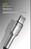 Type-C Veri Kablosu - Siyah - 2m - 22.5W/40W/66W Hızlı Şarj - İki Al Bir Bedava - 11