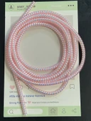 1.6m USB Kablo Koruma Kılıfı - Lazer Beyaz - 5
